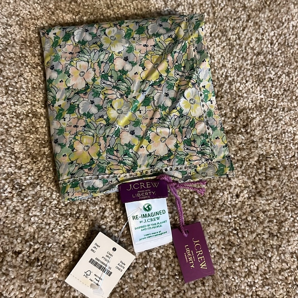 NWT J Crew x Liberty scarf